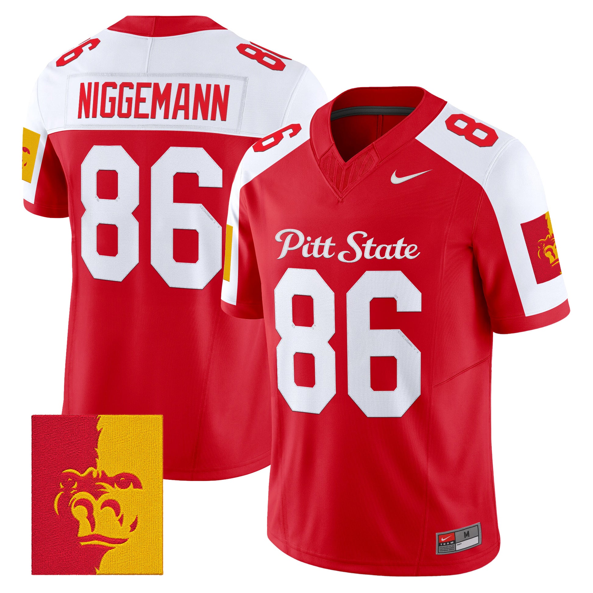 Pittsburg State Athletics 2026 Vapor Limited Jersey - Stitched