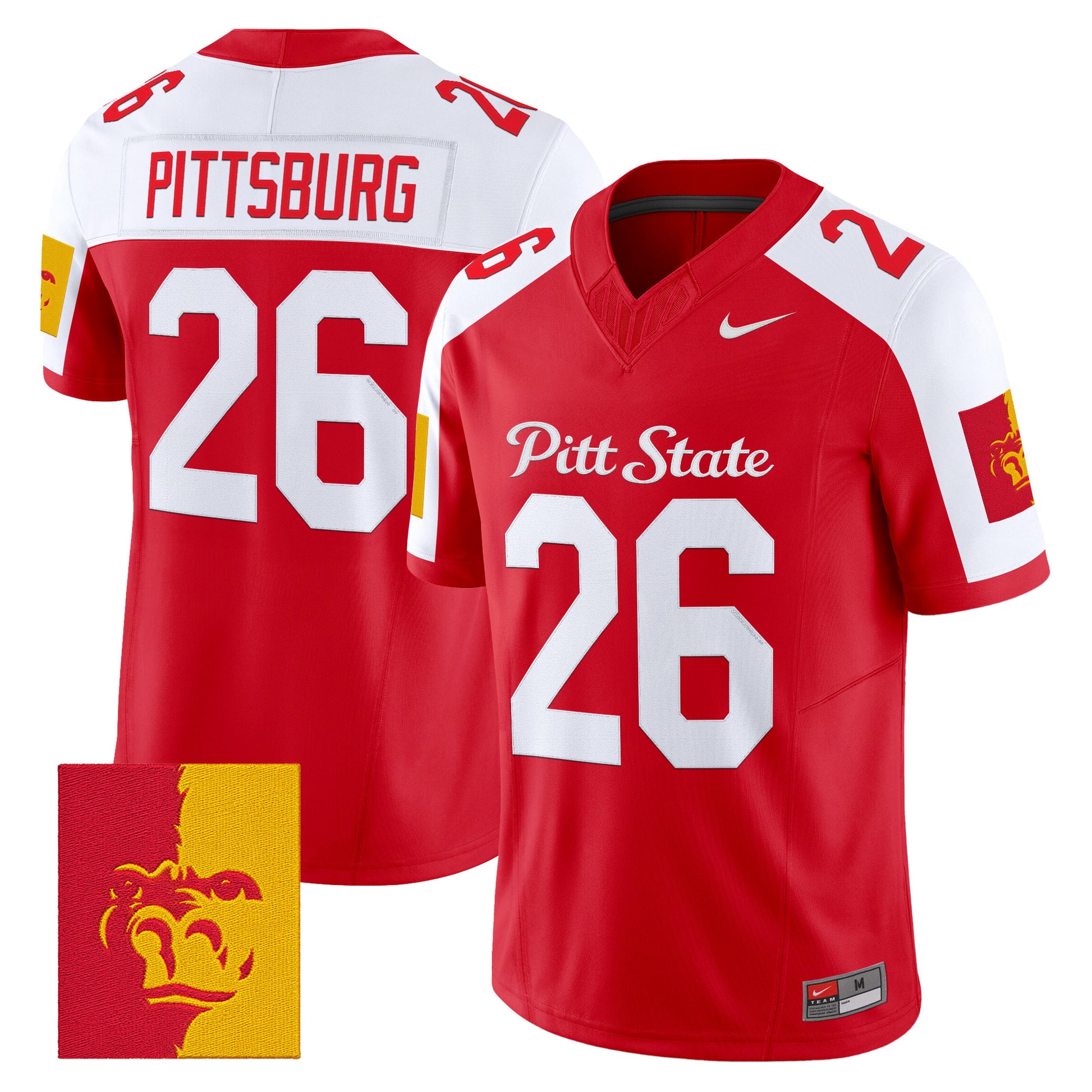 Pittsburg State Athletics 2026 Vapor Limited Jersey - Stitched