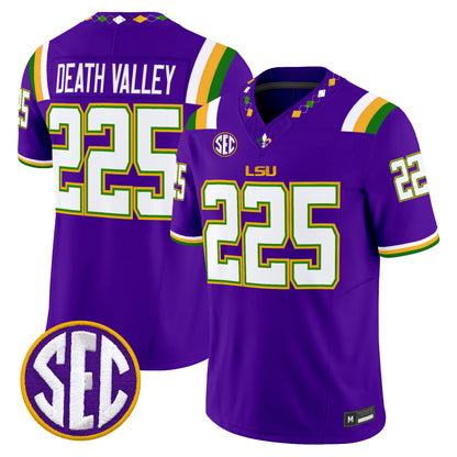  LSU Tigers 2026 "Mardi Gras Edition'' Vapor Limited Jersey - Stitched