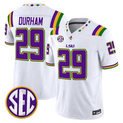 LSU Tigers 2026 "Mardi Gras Edition'' Vapor Limited Jersey - Stitched