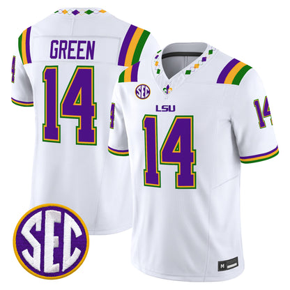  LSU Tigers 2026 "Mardi Gras Edition'' Vapor Limited Jersey - Stitched