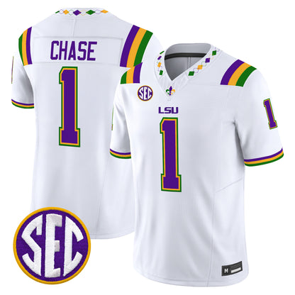  LSU Tigers 2026 "Mardi Gras Edition'' Vapor Limited Jersey - Stitched