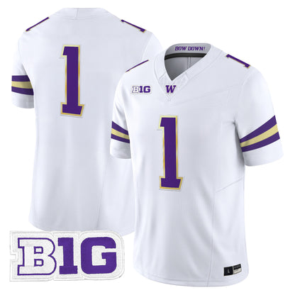 Men's Washington Huskies 2026 Vapor Limited Jersey - All Stitched