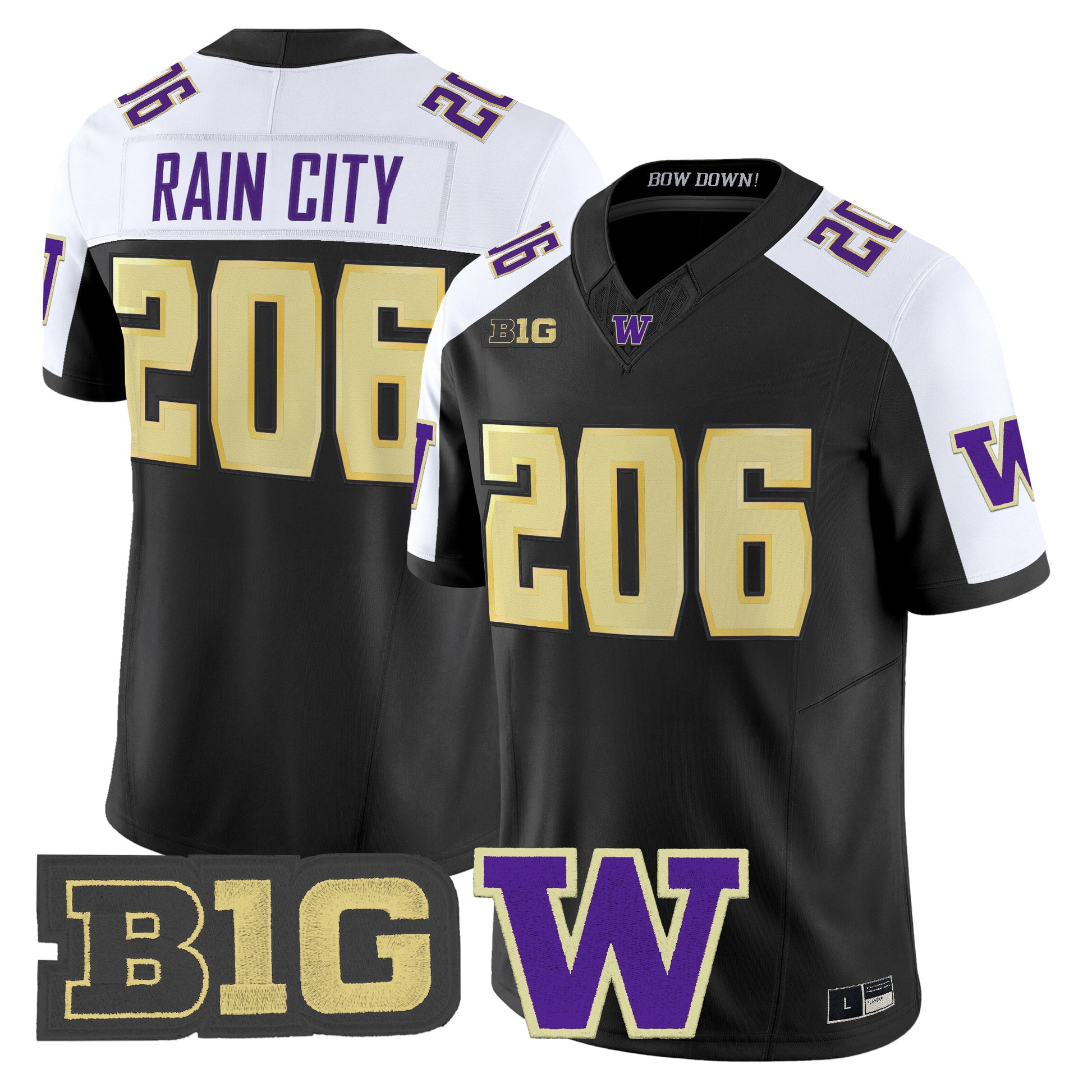 Men's Washington Huskies 2026 Vapor Limited Jersey - All Stitched