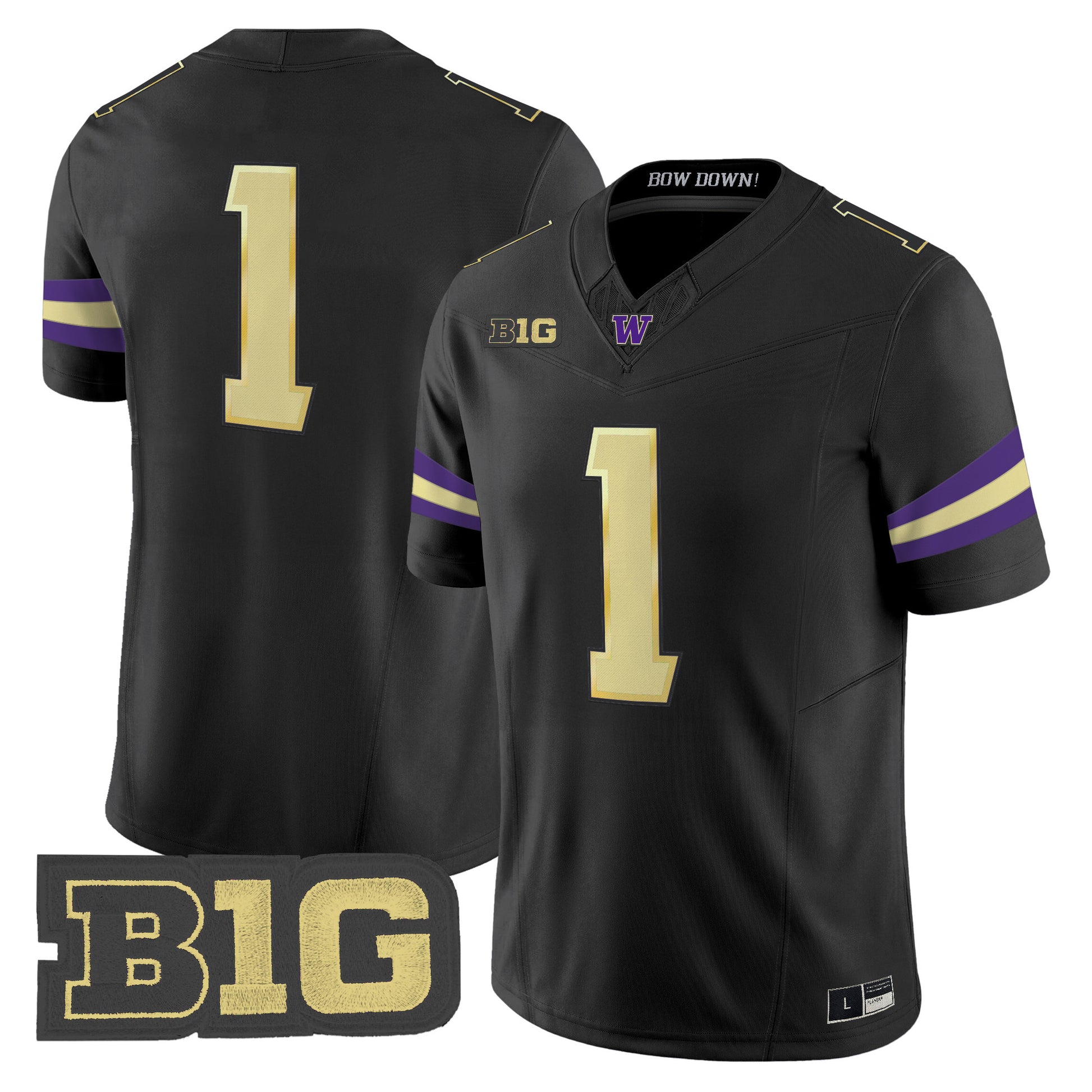 Men's Washington Huskies 2026 Vapor Limited Jersey - All Stitched