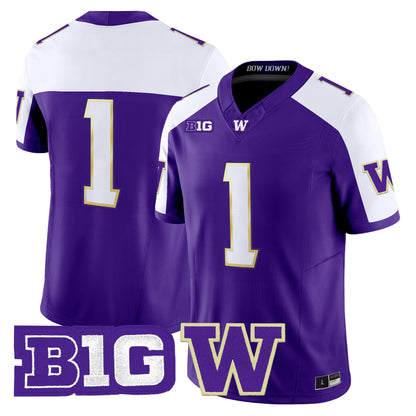 Men's Washington Huskies 2026 Vapor Limited Jersey - All Stitched