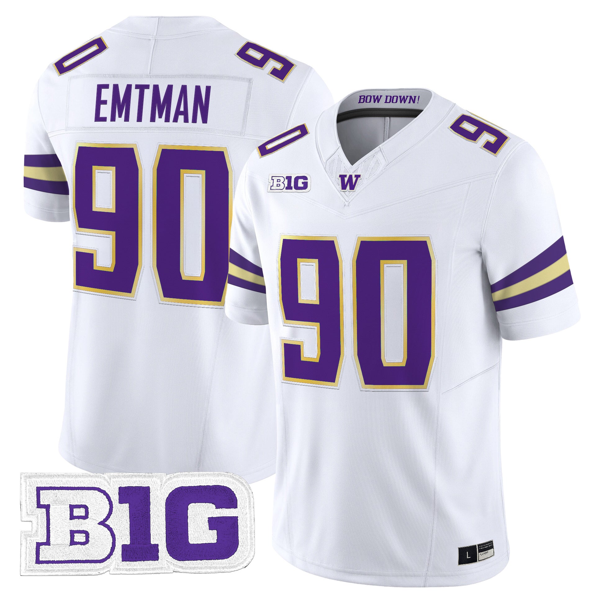 Men's Washington Huskies 2026 Vapor Limited Jersey - All Stitched