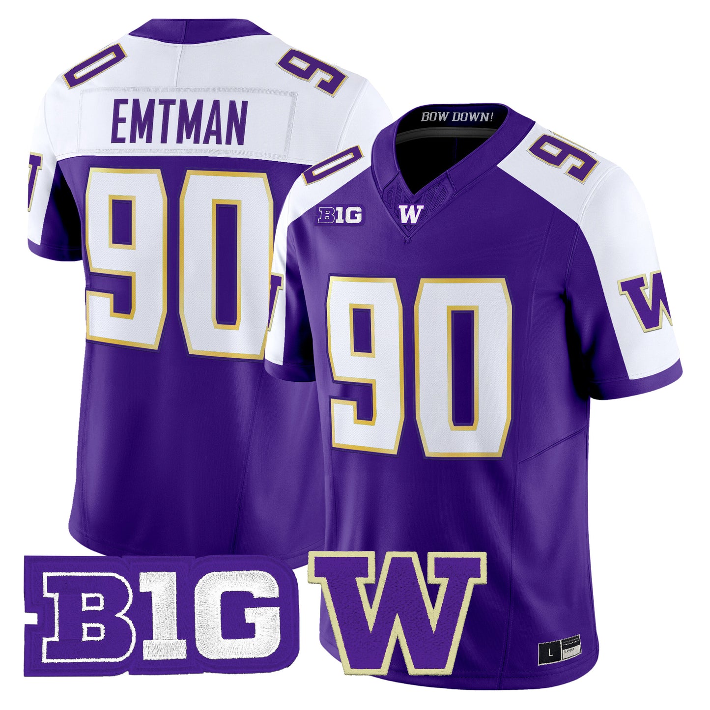 Men's Washington Huskies 2026 Vapor Limited Jersey - All Stitched