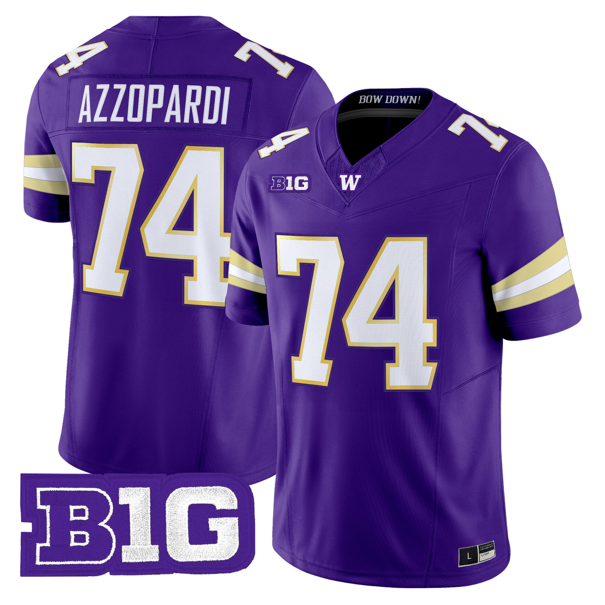Men's Washington Huskies 2026 Vapor Limited Jersey - All Stitched