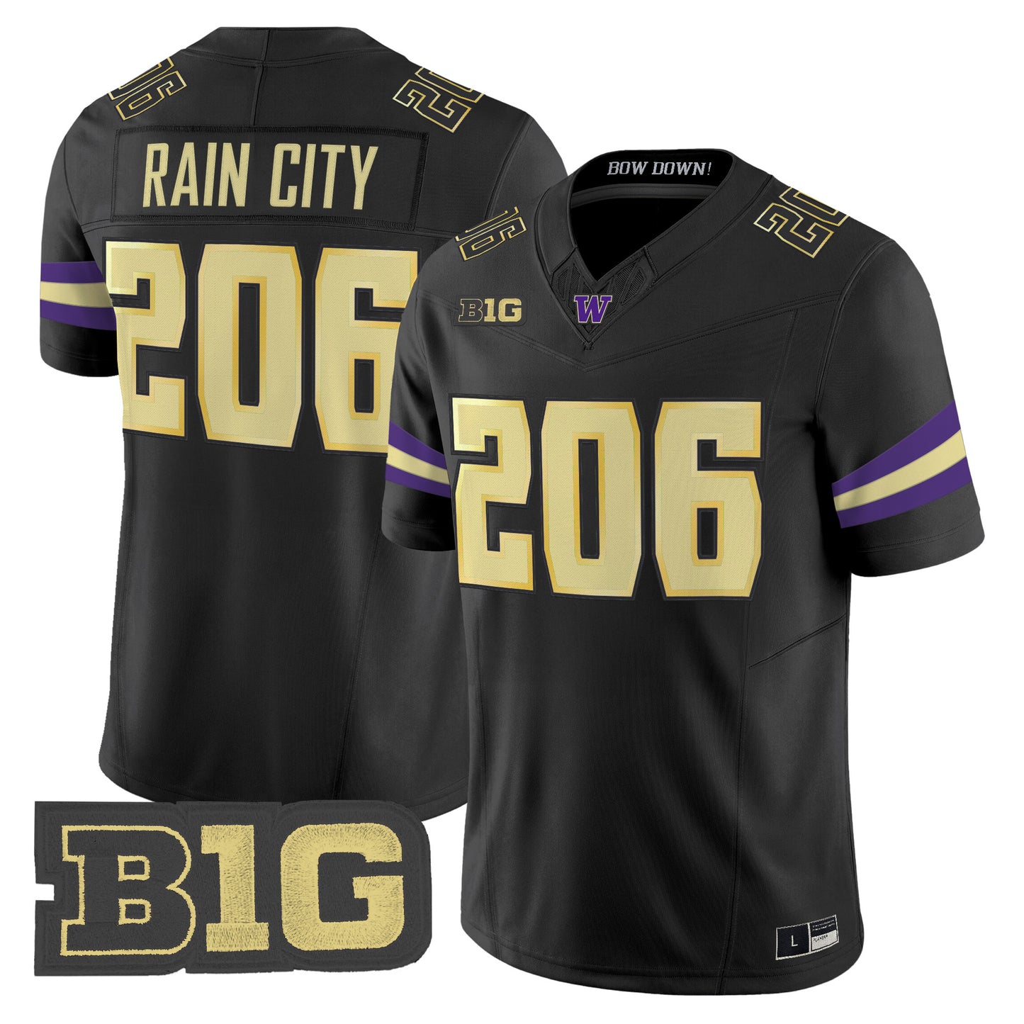Men's Washington Huskies 2026 Vapor Limited Jersey - All Stitched