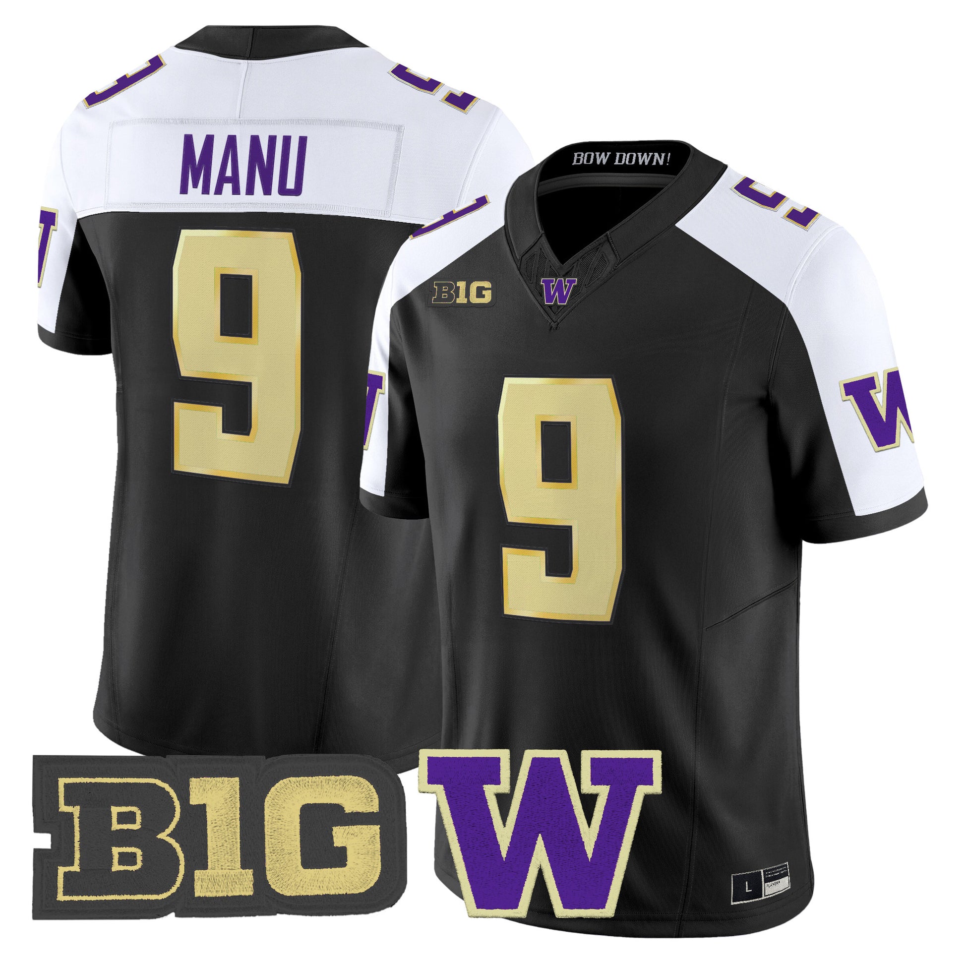 Men's Washington Huskies 2026 Vapor Limited Jersey - All Stitched