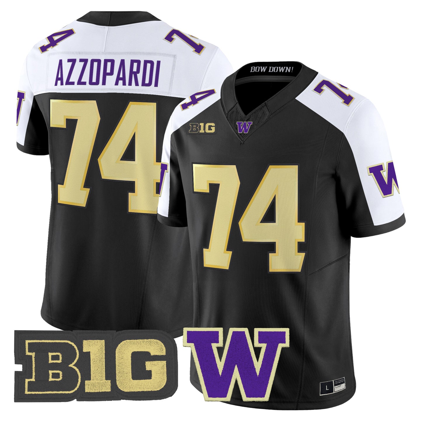 Men's Washington Huskies 2026 Vapor Limited Jersey - All Stitched