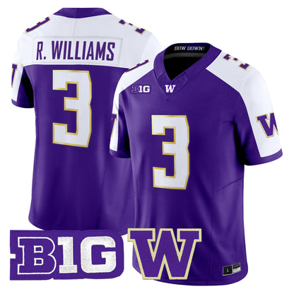Men's Washington Huskies 2026 Vapor Limited Jersey - All Stitched