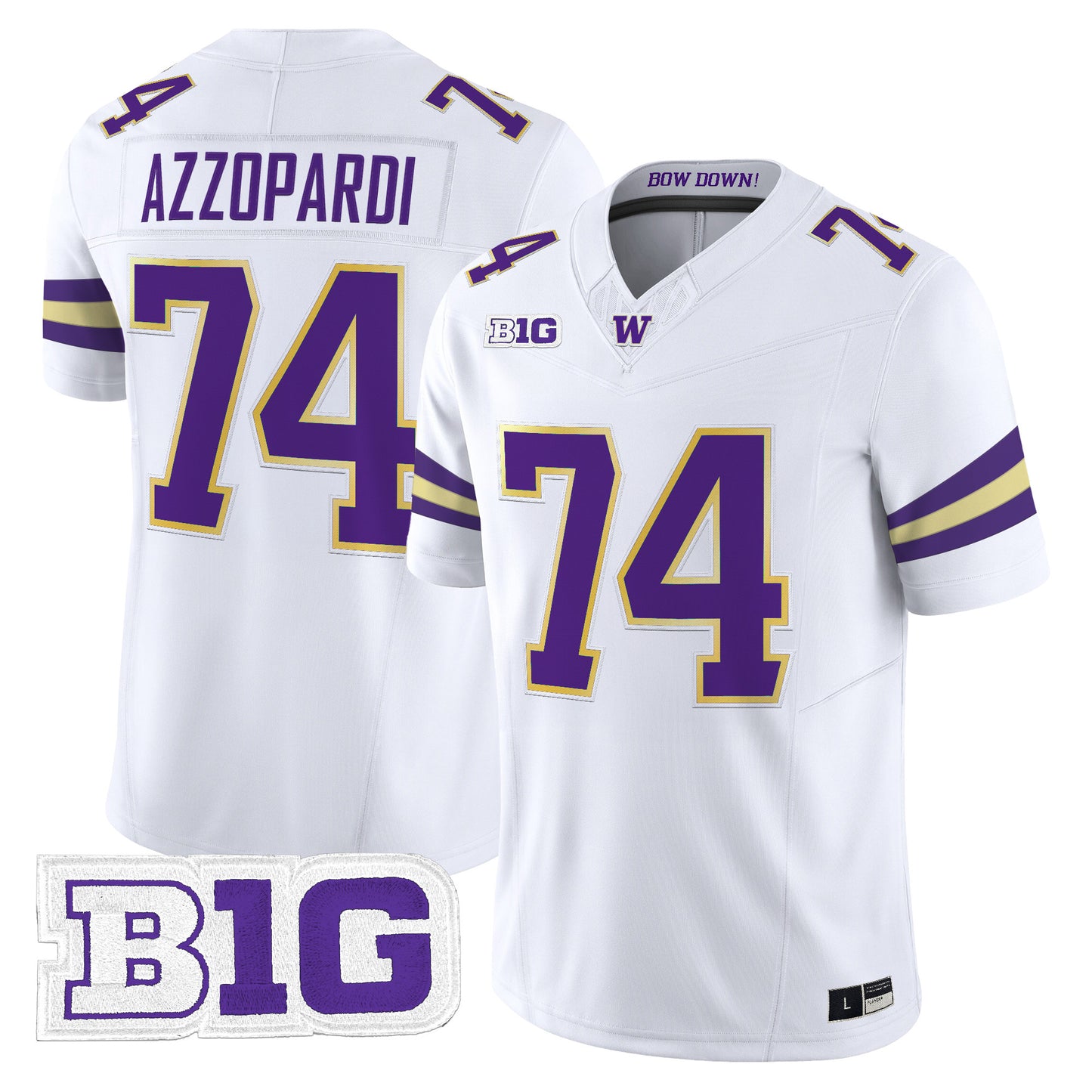 Men's Washington Huskies 2026 Vapor Limited Jersey - All Stitched