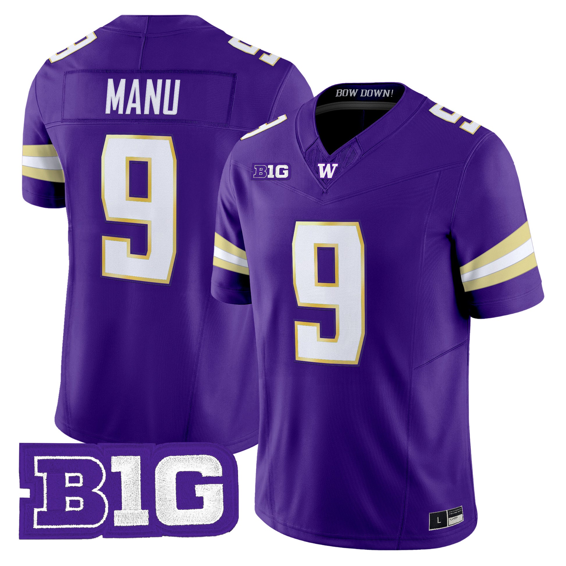Men's Washington Huskies 2026 Vapor Limited Jersey - All Stitched