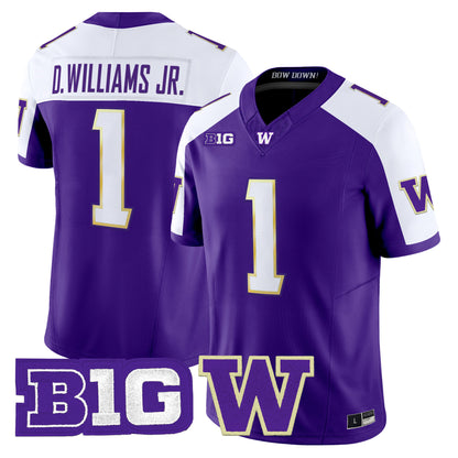Men's Washington Huskies 2026 Vapor Limited Jersey - All Stitched