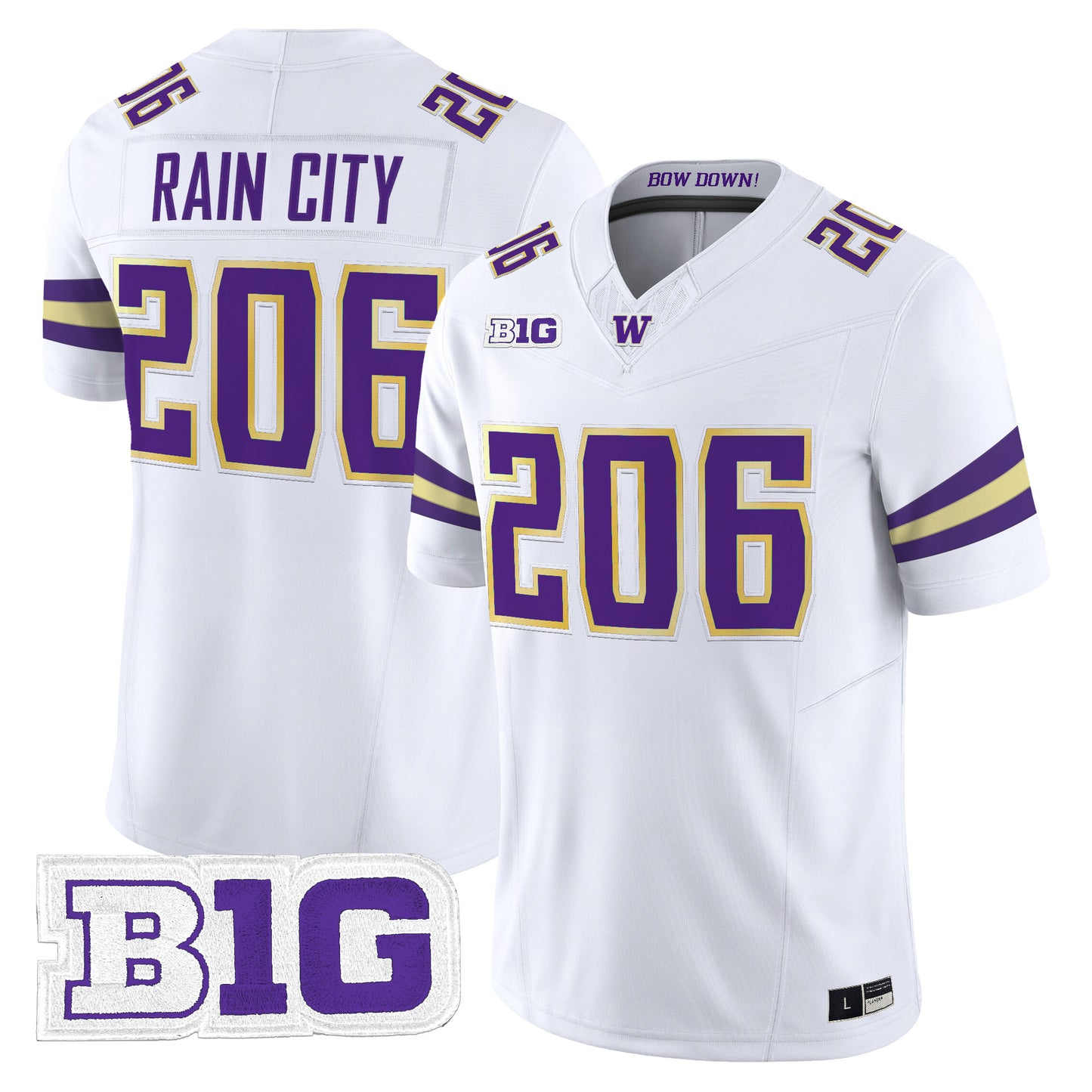Men's Washington Huskies 2026 Vapor Limited Jersey - All Stitched