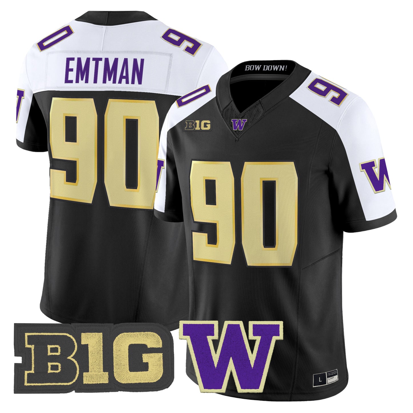 Men's Washington Huskies 2026 Vapor Limited Jersey - All Stitched