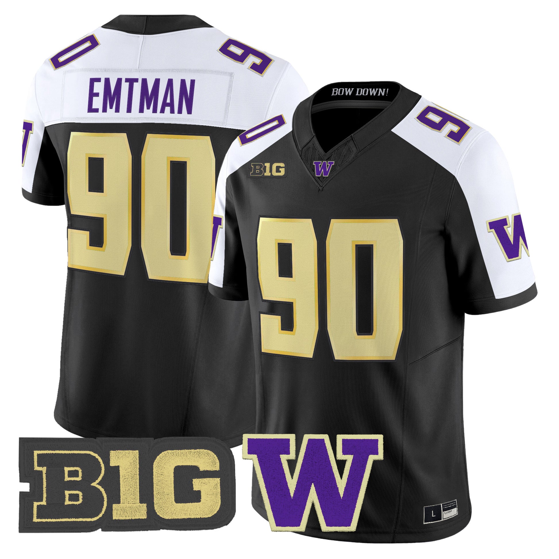 Men's Washington Huskies 2026 Vapor Limited Jersey - All Stitched