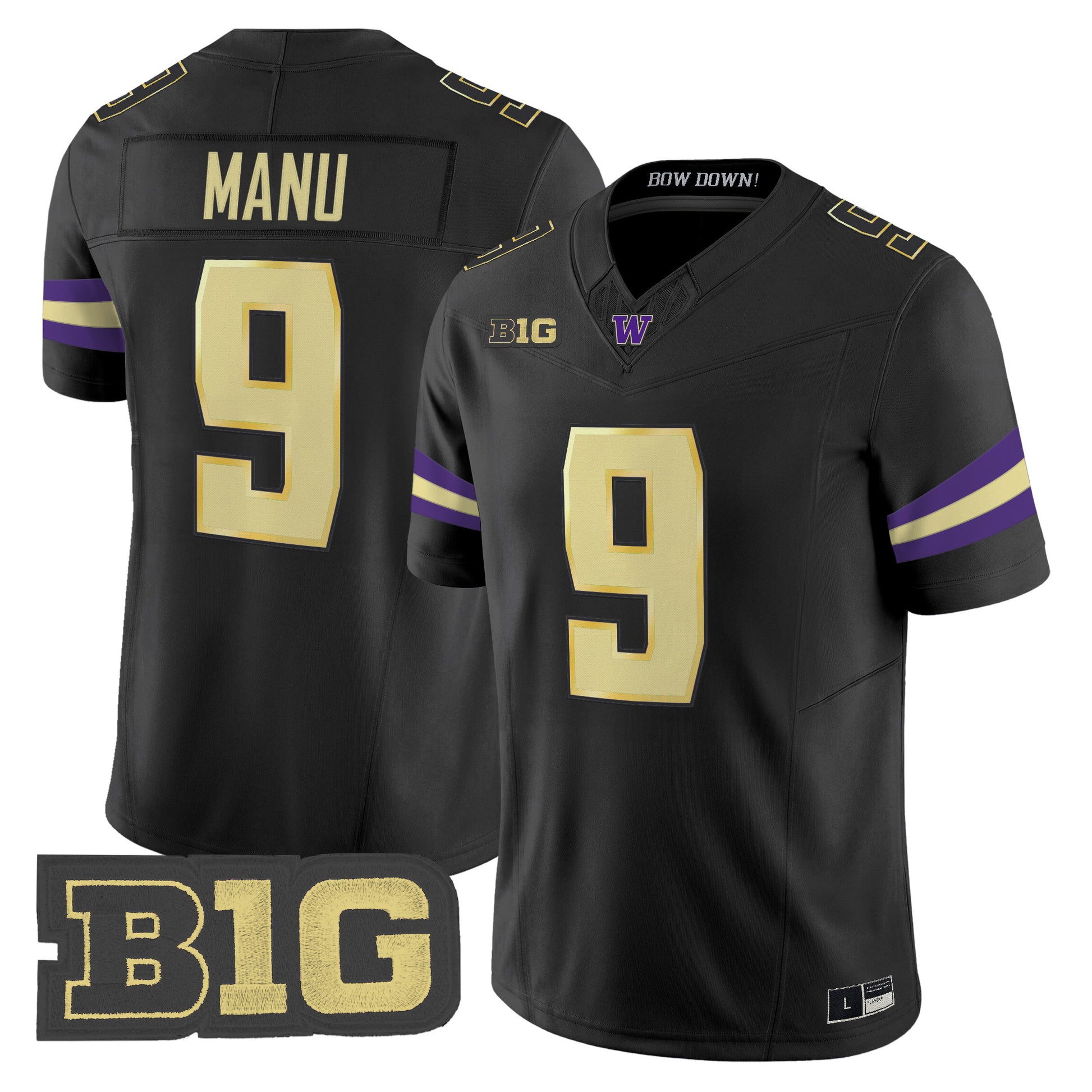 Men's Washington Huskies 2026 Vapor Limited Jersey - All Stitched