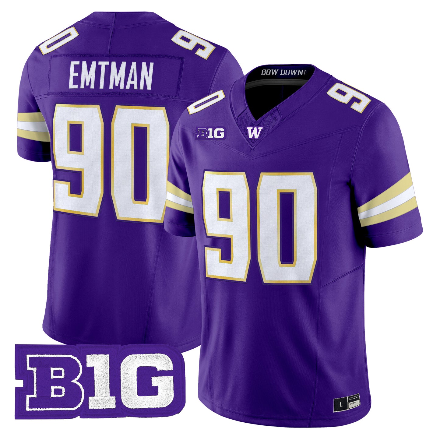 Men's Washington Huskies 2026 Vapor Limited Jersey - All Stitched
