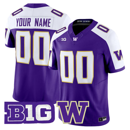 Washington Huskies 2026 Vapor Limited Custom Jersey - All Stitched