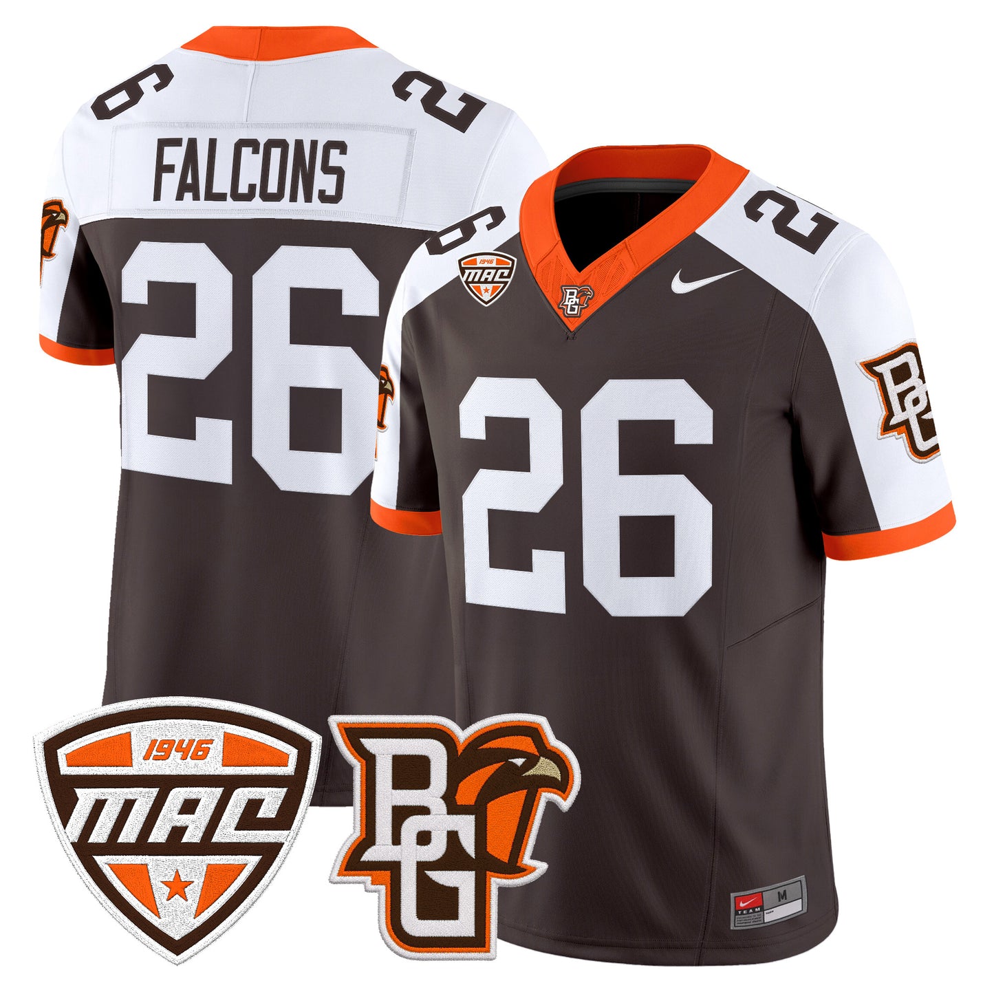 Men's Bowling Green Falcons 2026 Vapor Limited Jersey - All Stitched