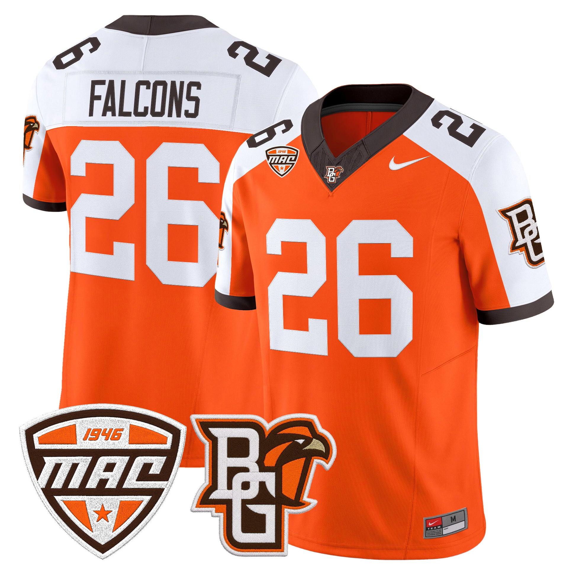 Men's Bowling Green Falcons 2026 Vapor Limited Jersey - All Stitched