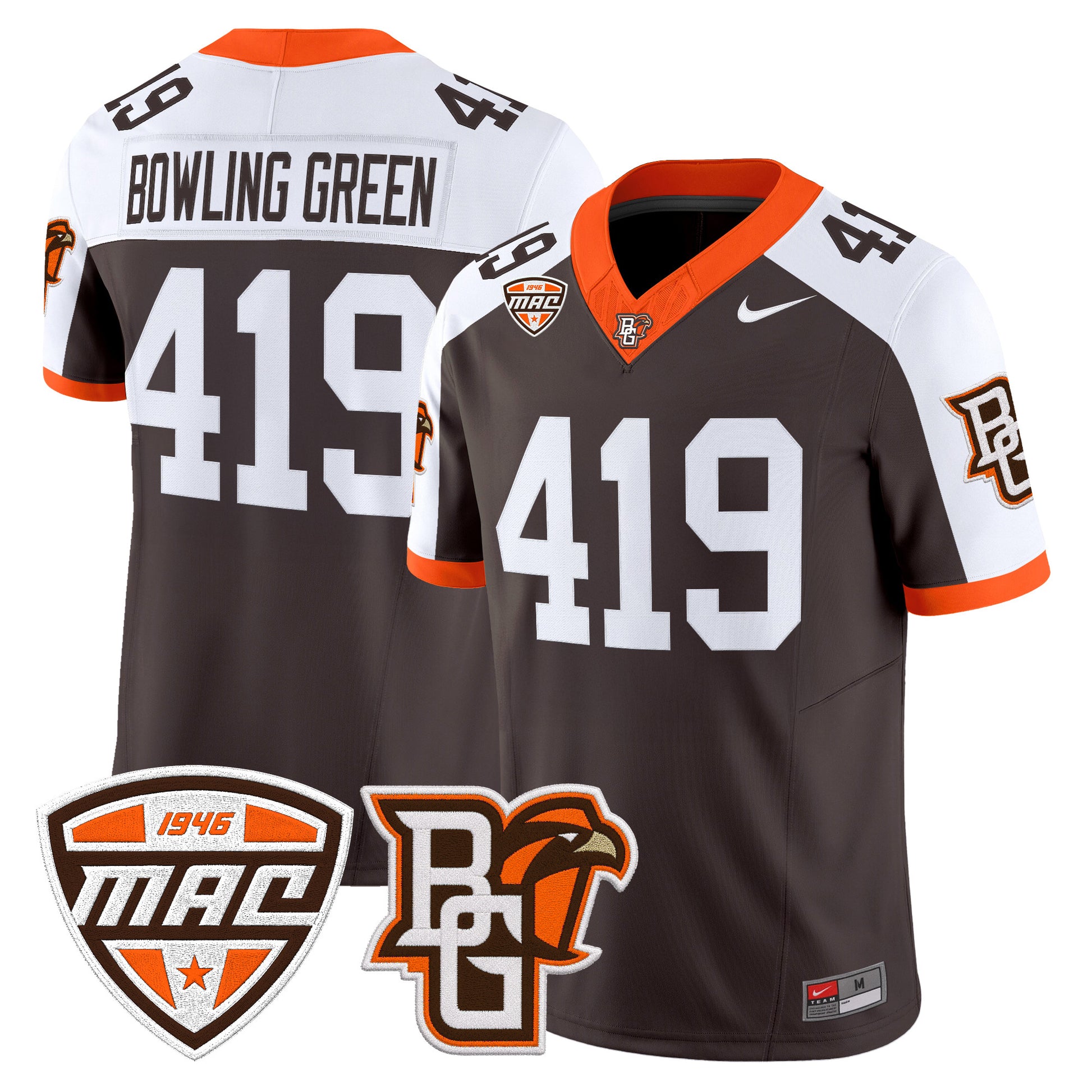 Men's Bowling Green Falcons 2026 Vapor Limited Jersey - All Stitched