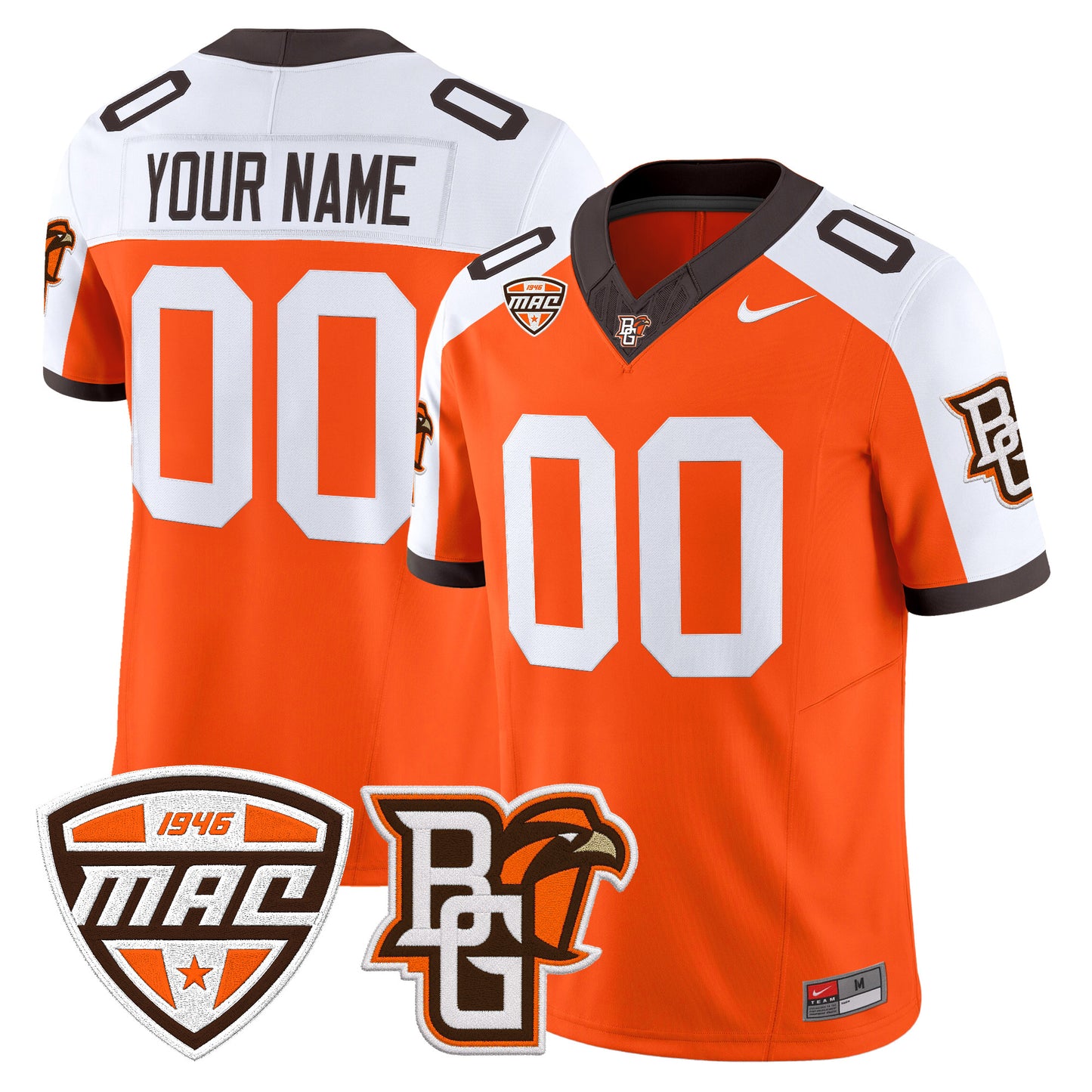 Bowling Green Falcons 2026 Vapor Limited Custom Jersey - All Stitched