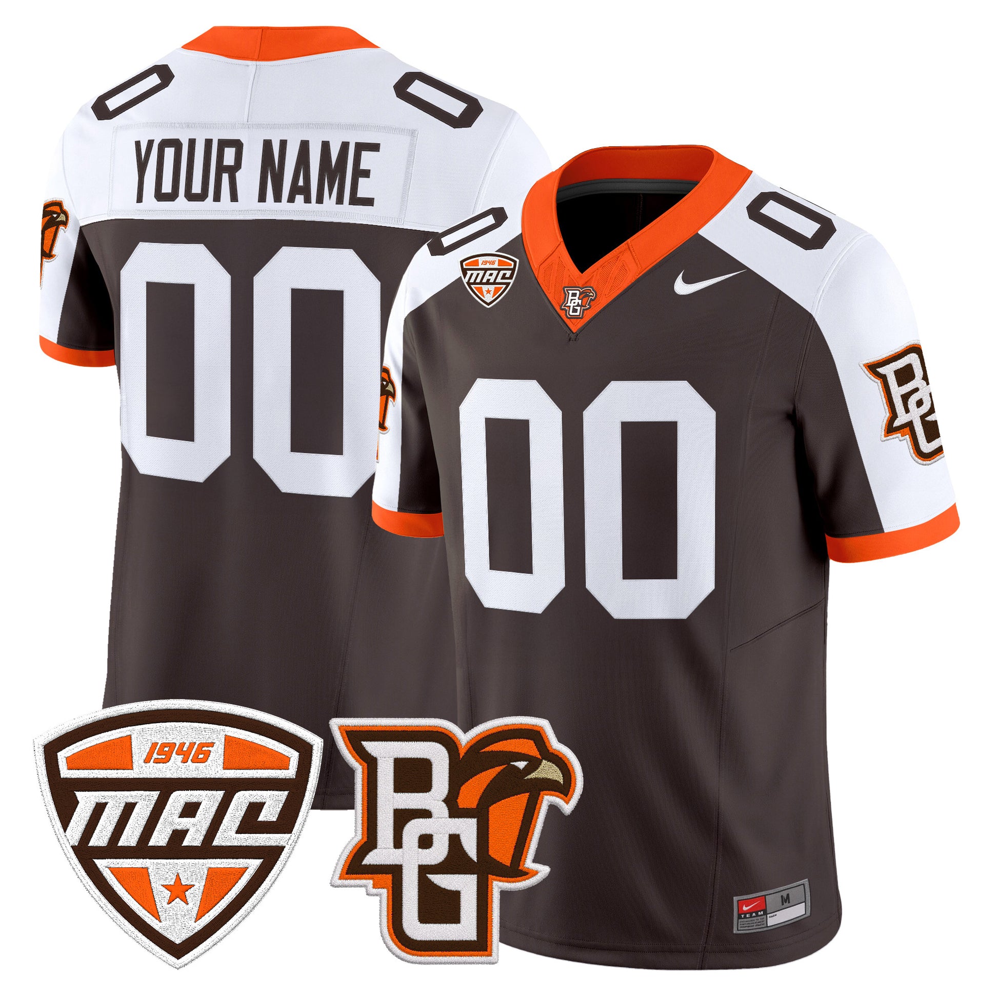 Bowling Green Falcons 2026 Vapor Limited Custom Jersey - All Stitched