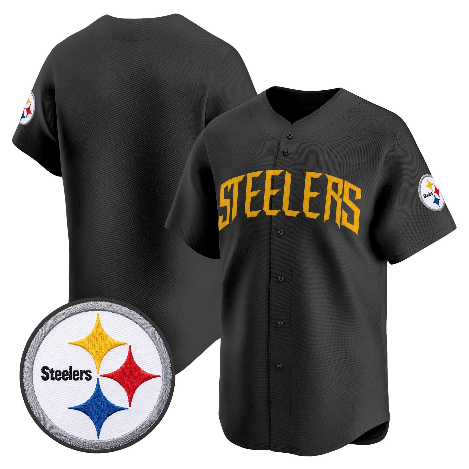 Men's Pittsburgh Steelers 2026 Vapor Baseball Jersey - All Stitched