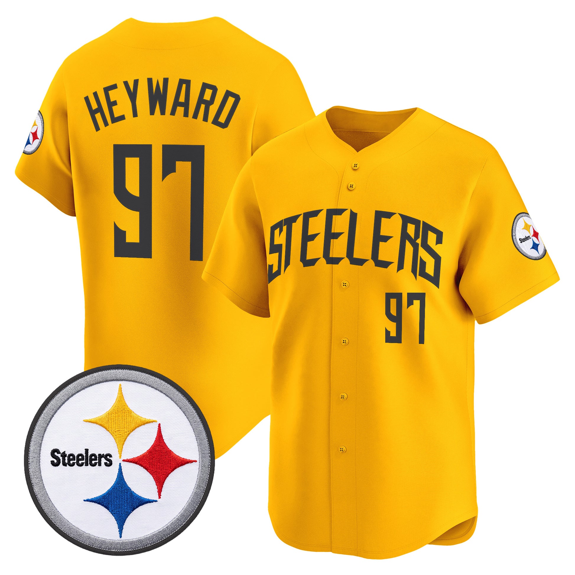Men's Pittsburgh Steelers 2026 Vapor Baseball Jersey - All Stitched