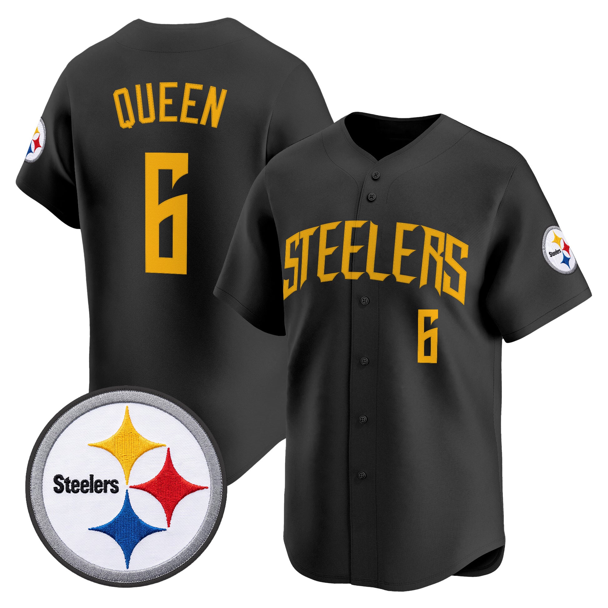 Men's Pittsburgh Steelers 2026 Vapor Baseball Jersey - All Stitched