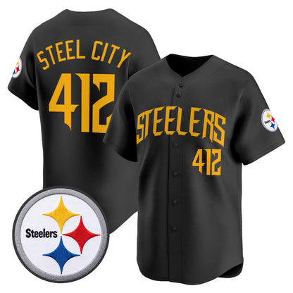 Men's Pittsburgh Steelers 2026 Vapor Baseball Jersey - All Stitched