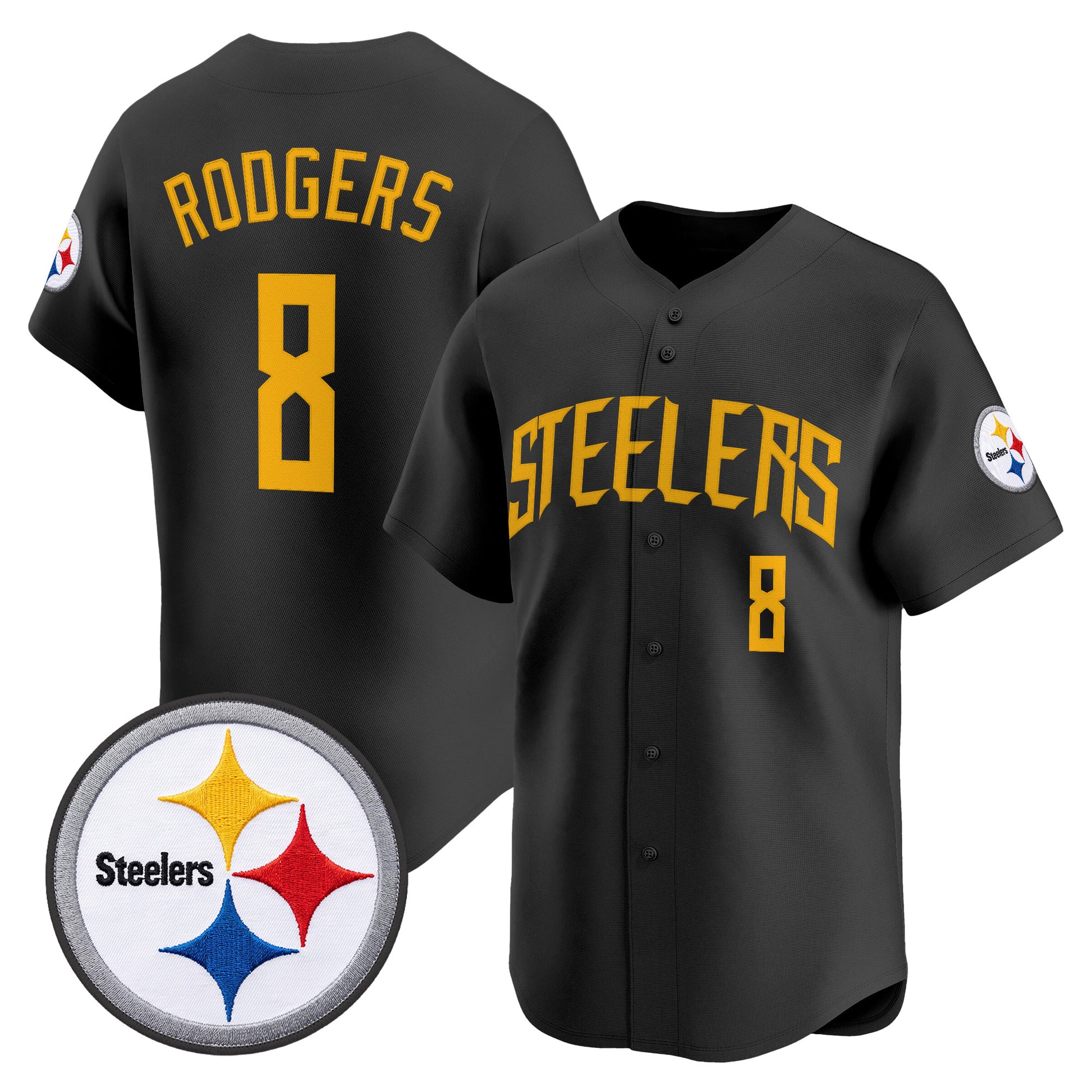 Men's Pittsburgh Steelers 2026 Vapor Baseball Jersey - All Stitched