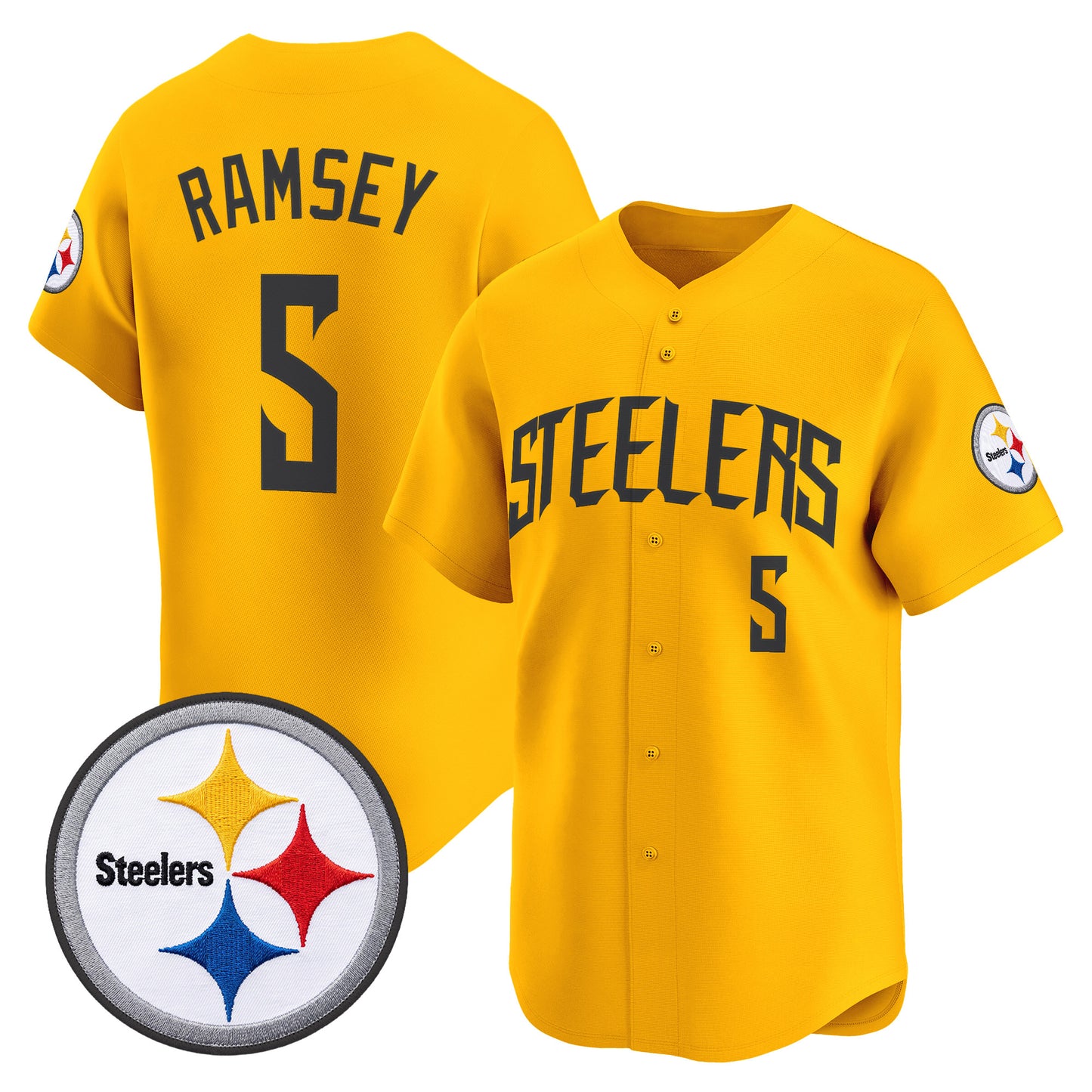 Men's Pittsburgh Steelers 2026 Vapor Baseball Jersey - All Stitched