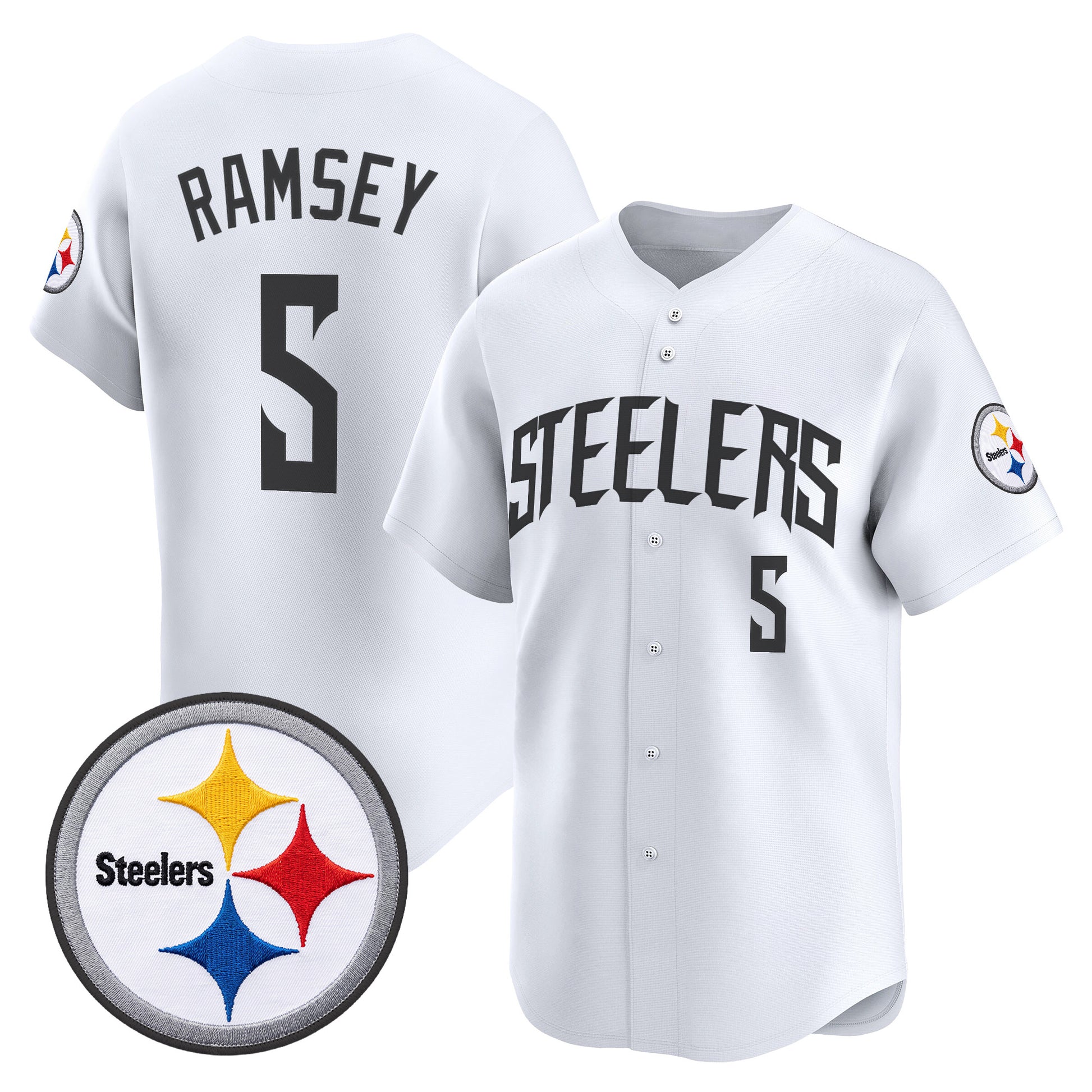 Men's Pittsburgh Steelers 2026 Vapor Baseball Jersey - All Stitched
