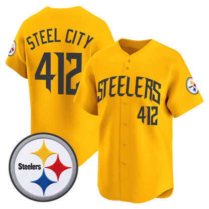 Men's Pittsburgh Steelers 2026 Vapor Baseball Jersey - All Stitched