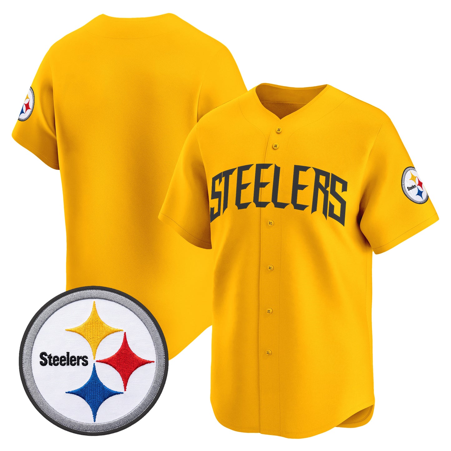Men's Pittsburgh Steelers 2026 Vapor Baseball Jersey - All Stitched
