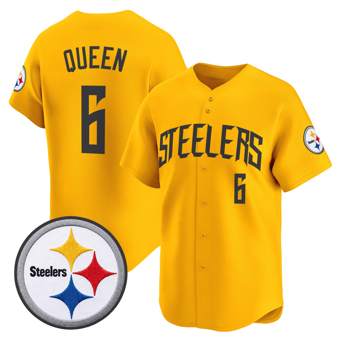 Men's Pittsburgh Steelers 2026 Vapor Baseball Jersey - All Stitched
