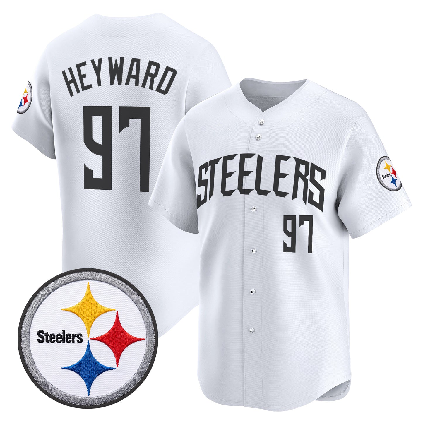 Men's Pittsburgh Steelers 2026 Vapor Baseball Jersey - All Stitched