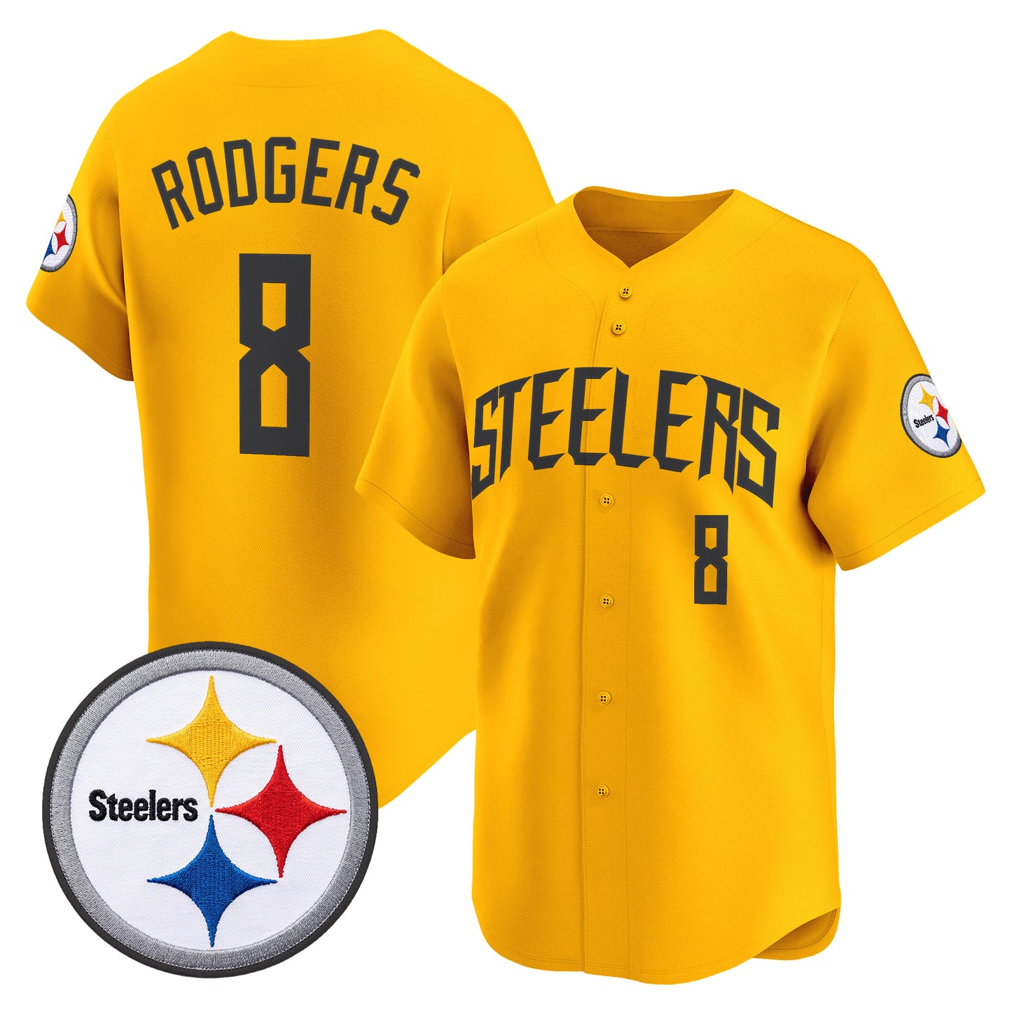 Men's Pittsburgh Steelers 2026 Vapor Baseball Jersey - All Stitched