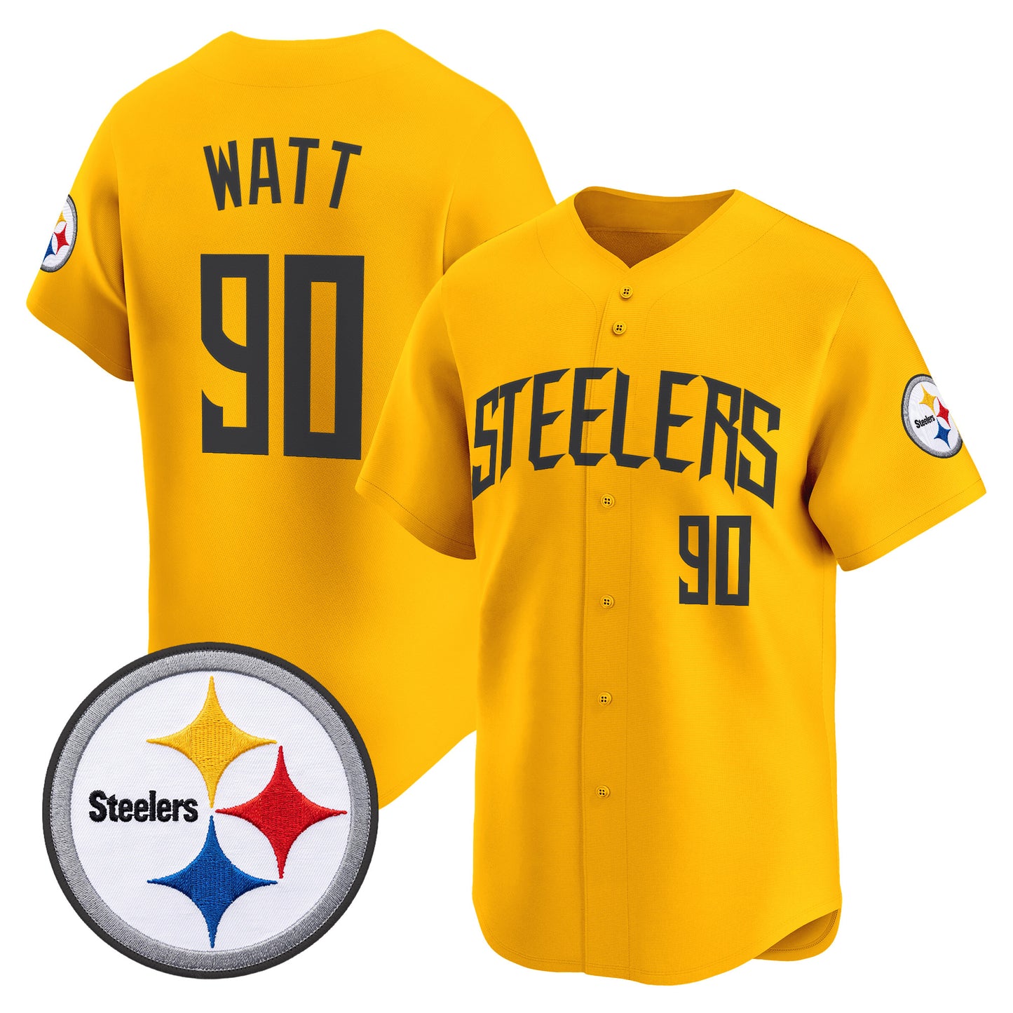 Men's Pittsburgh Steelers 2026 Vapor Baseball Jersey - All Stitched