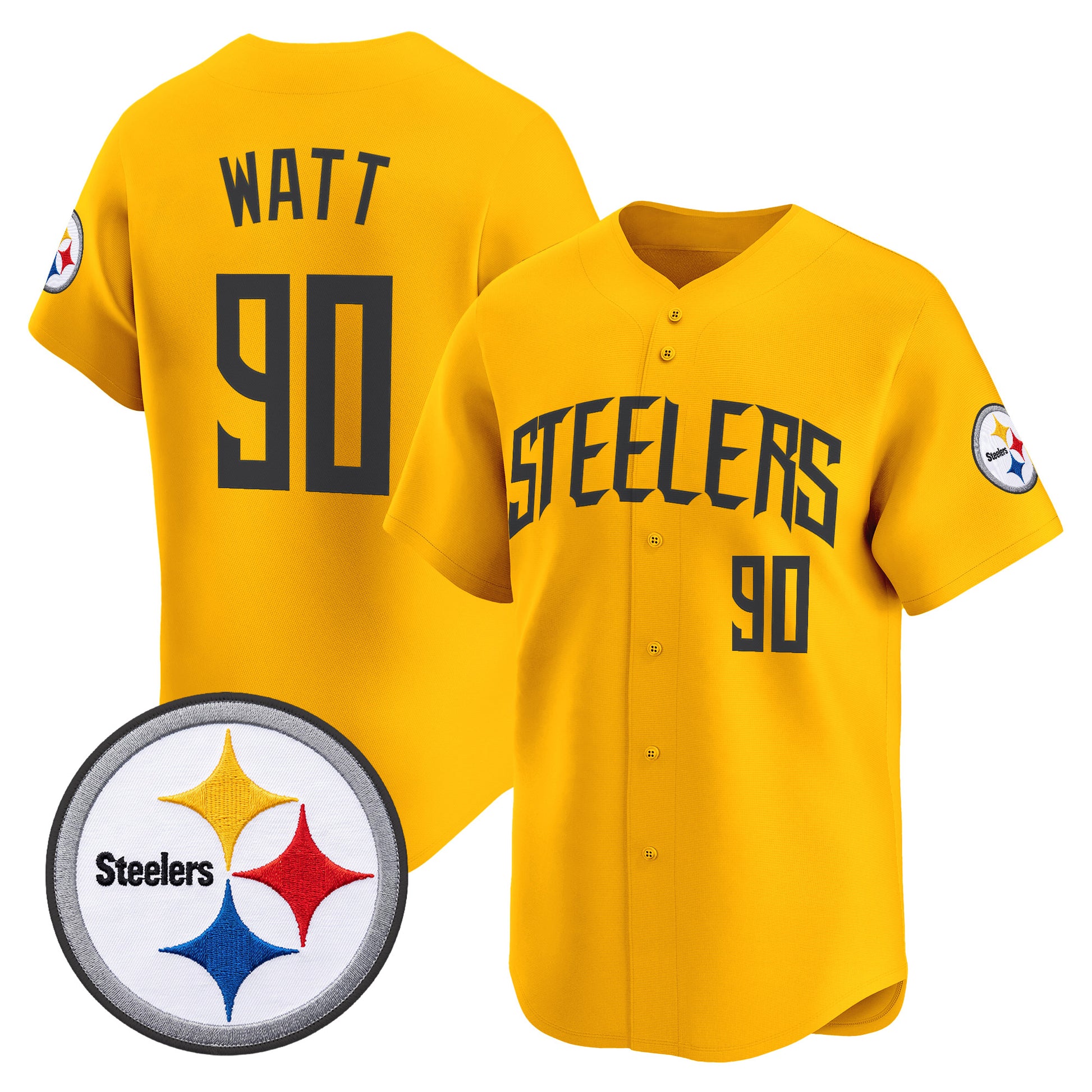 Men's Pittsburgh Steelers 2026 Vapor Baseball Jersey - All Stitched