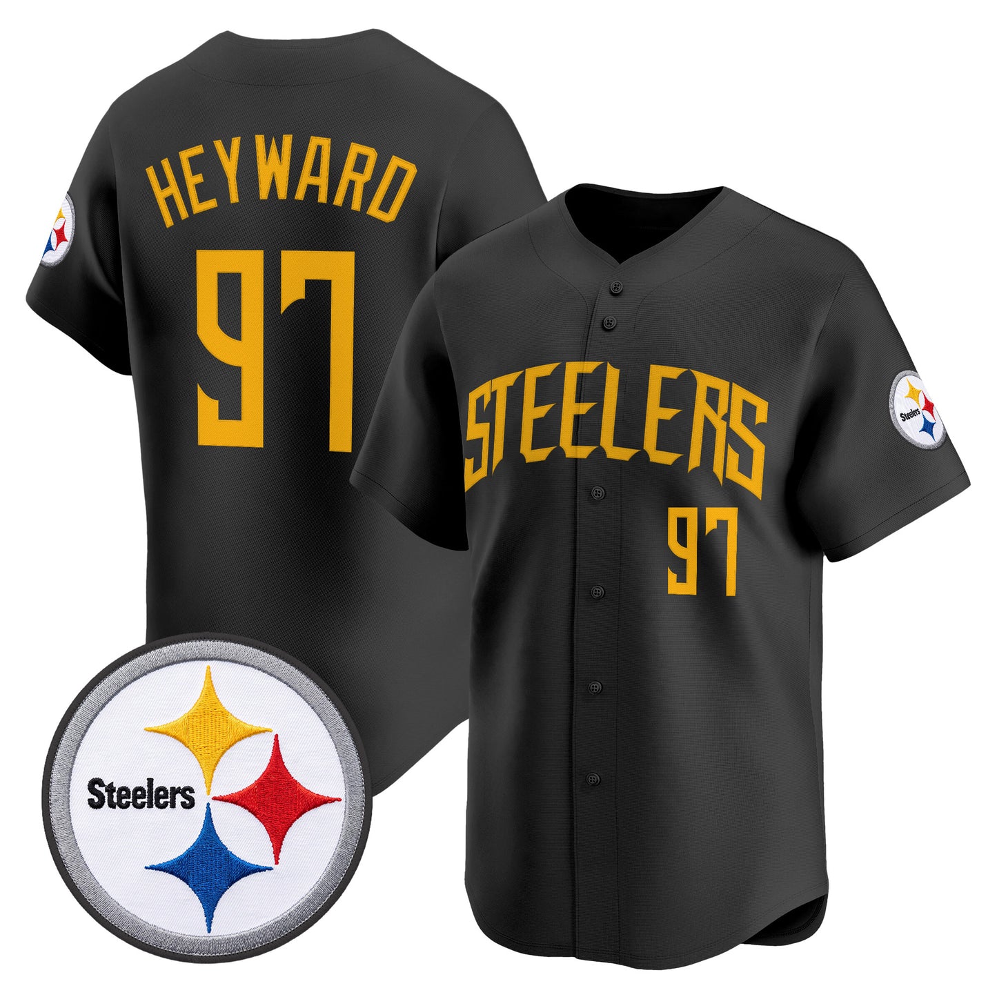 Men's Pittsburgh Steelers 2026 Vapor Baseball Jersey - All Stitched
