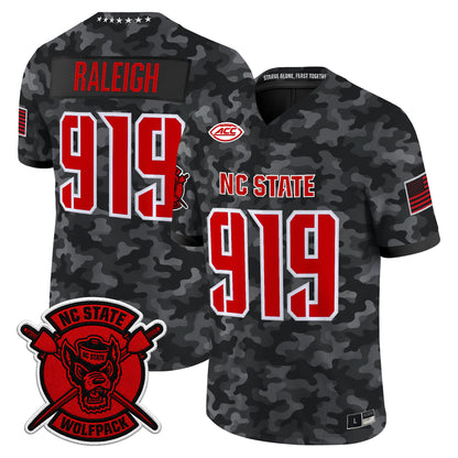 NC State Wolfpack 2026 'Honor and Support' Vapor Limited Jersey - All Stitched