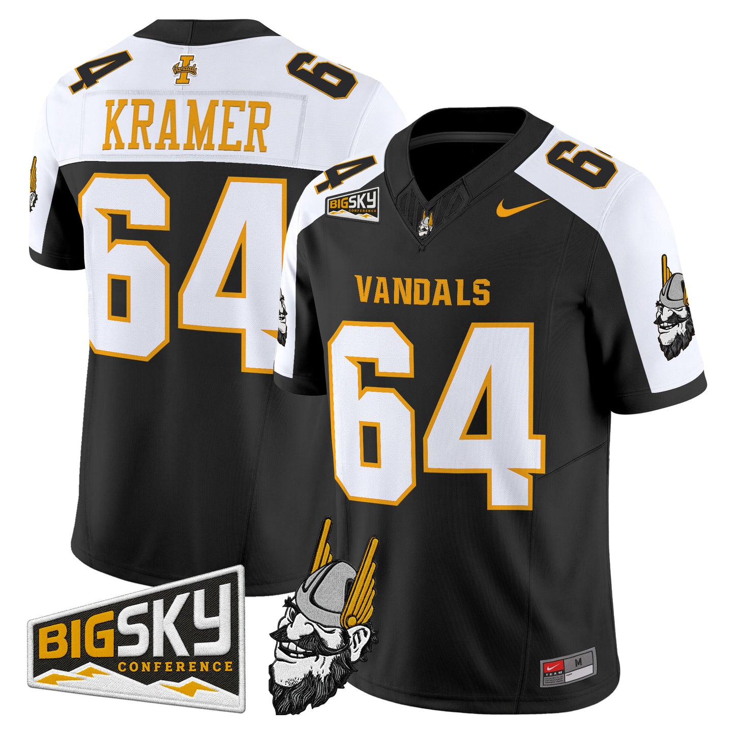 Idaho Vandals 2026 Vapor Limited Jersey - Stitched