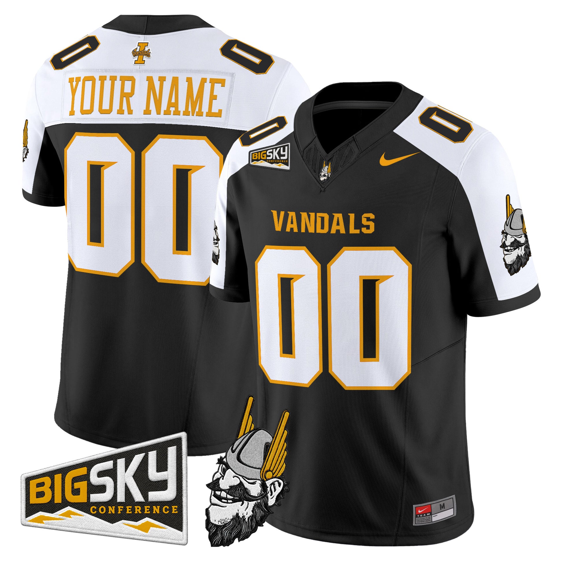 Idaho Vandals 2026 Vapor Limited Custom Jersey - Stitched
