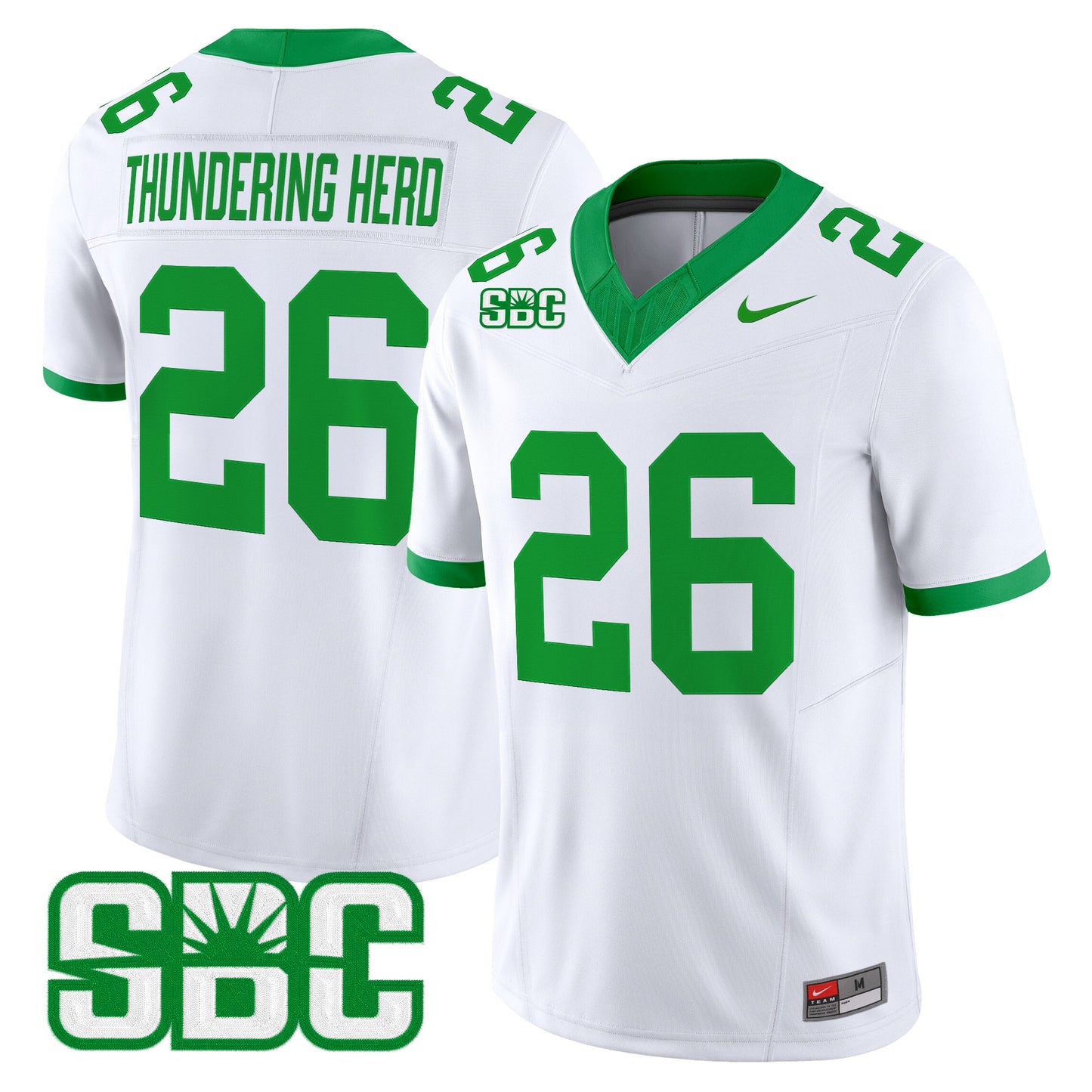 Marshall Thundering Herd 1970 Throwback Vapor Limited Jersey - Stitched